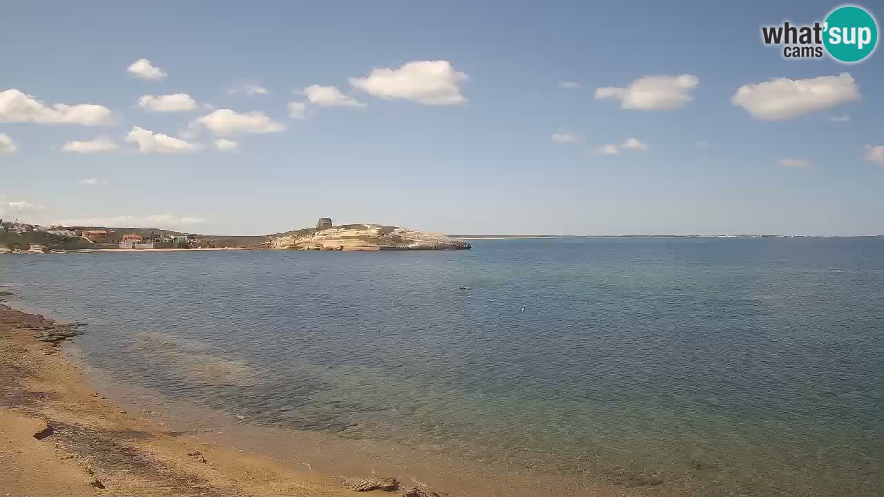 Sarchittu spletna kamera: Neposredni pogledi na osupljive plaže na Sardiniji, Italija