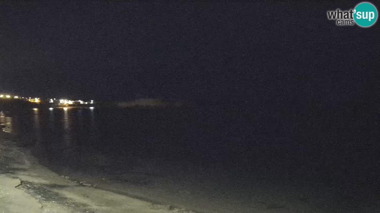 Sarchittu spletna kamera: Neposredni pogledi na osupljive plaže na Sardiniji, Italija