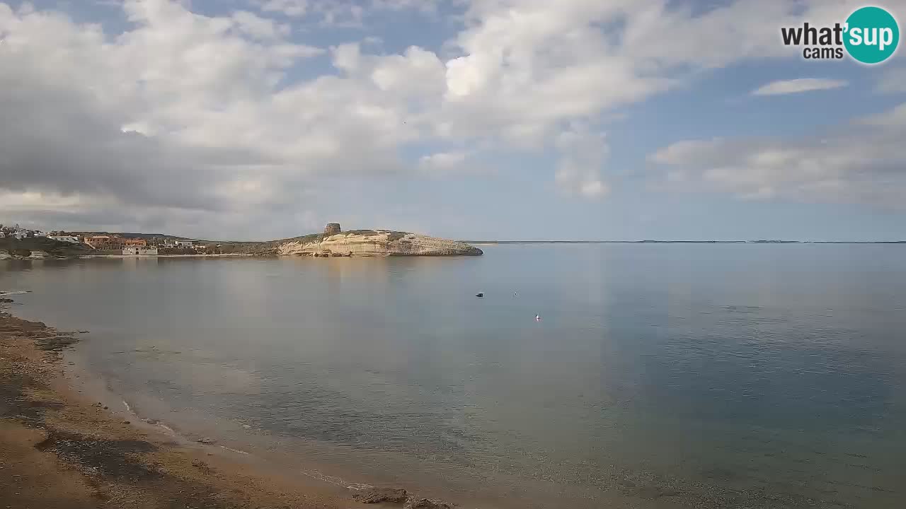 Sarchittu spletna kamera: Neposredni pogledi na osupljive plaže na Sardiniji, Italija
