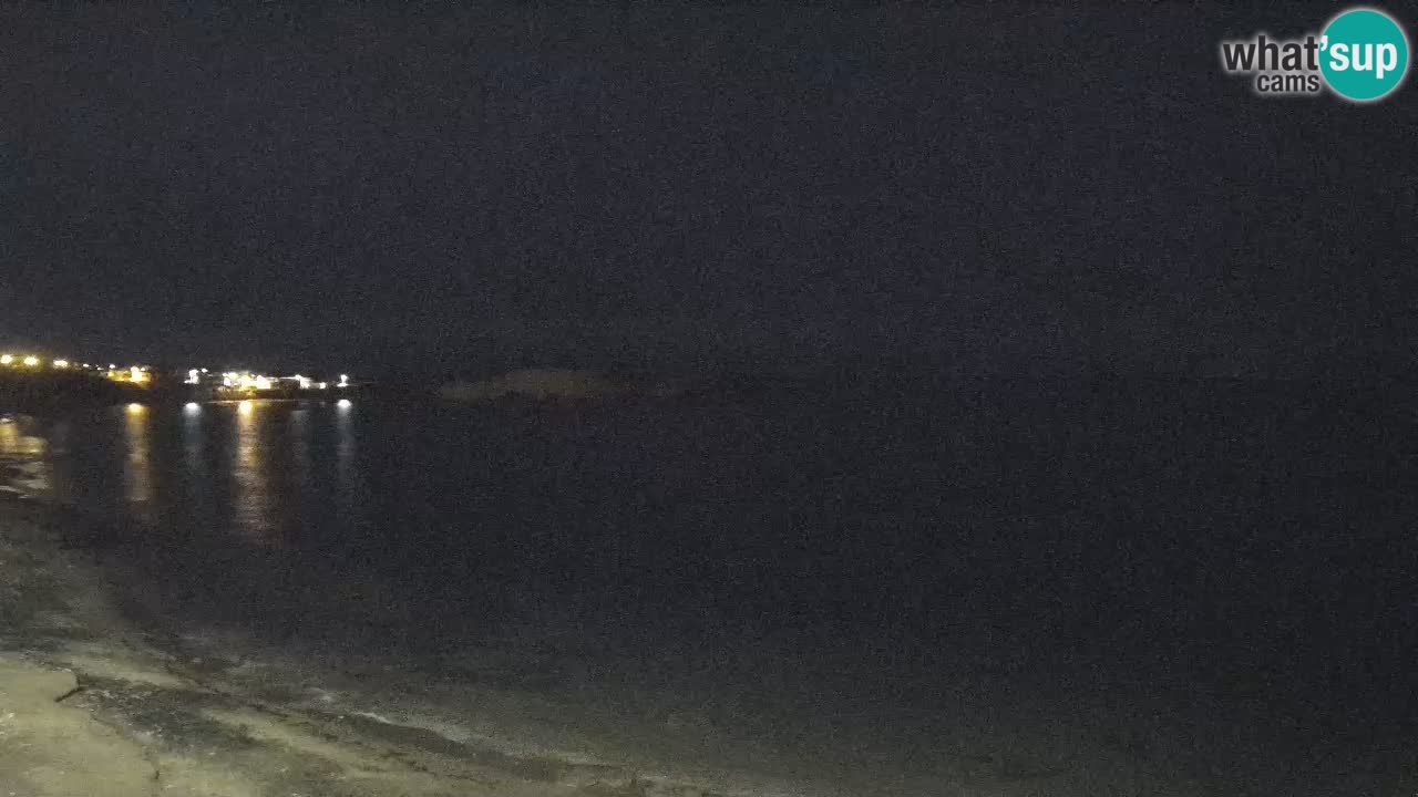 Sarchittu spletna kamera: Neposredni pogledi na osupljive plaže na Sardiniji, Italija