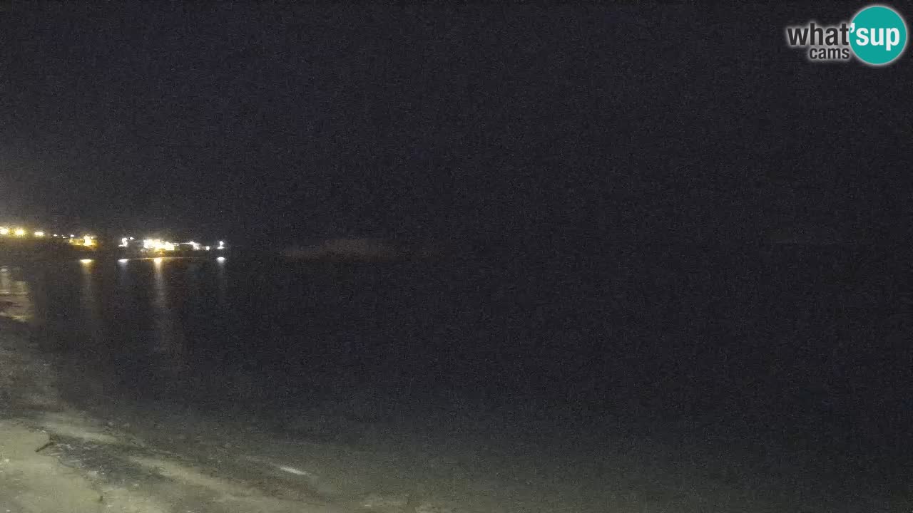 Sarchittu spletna kamera: Neposredni pogledi na osupljive plaže na Sardiniji, Italija