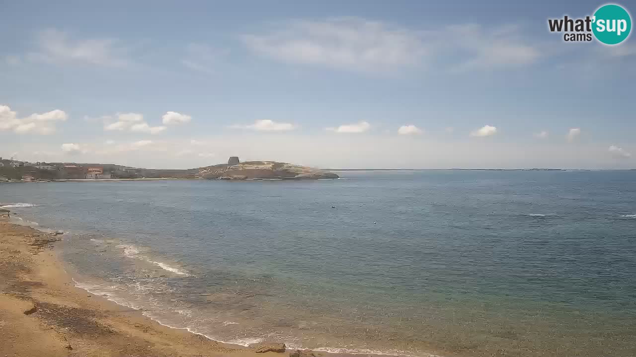Sarchittu spletna kamera: Neposredni pogledi na osupljive plaže na Sardiniji, Italija