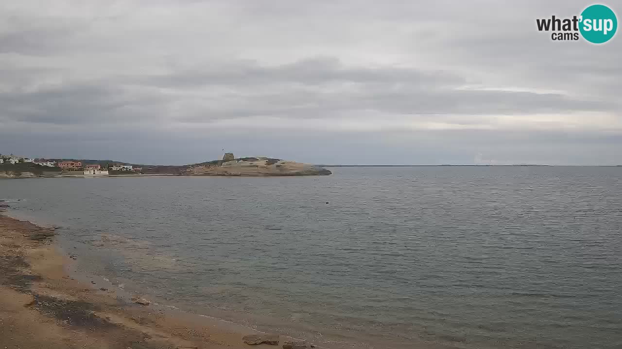 Sarchittu spletna kamera: Neposredni pogledi na osupljive plaže na Sardiniji, Italija