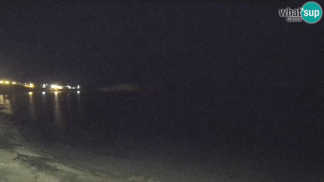 Sarchittu spletna kamera: Neposredni pogledi na osupljive plaže na Sardiniji, Italija