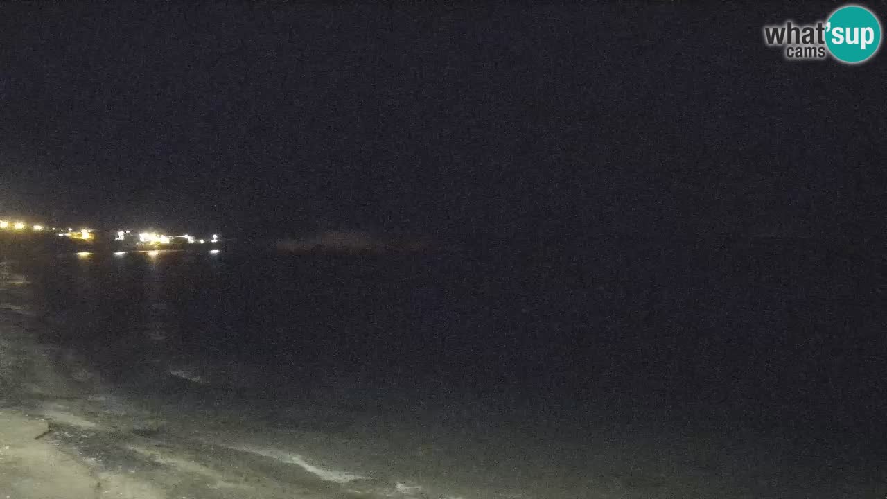 Sarchittu spletna kamera: Neposredni pogledi na osupljive plaže na Sardiniji, Italija