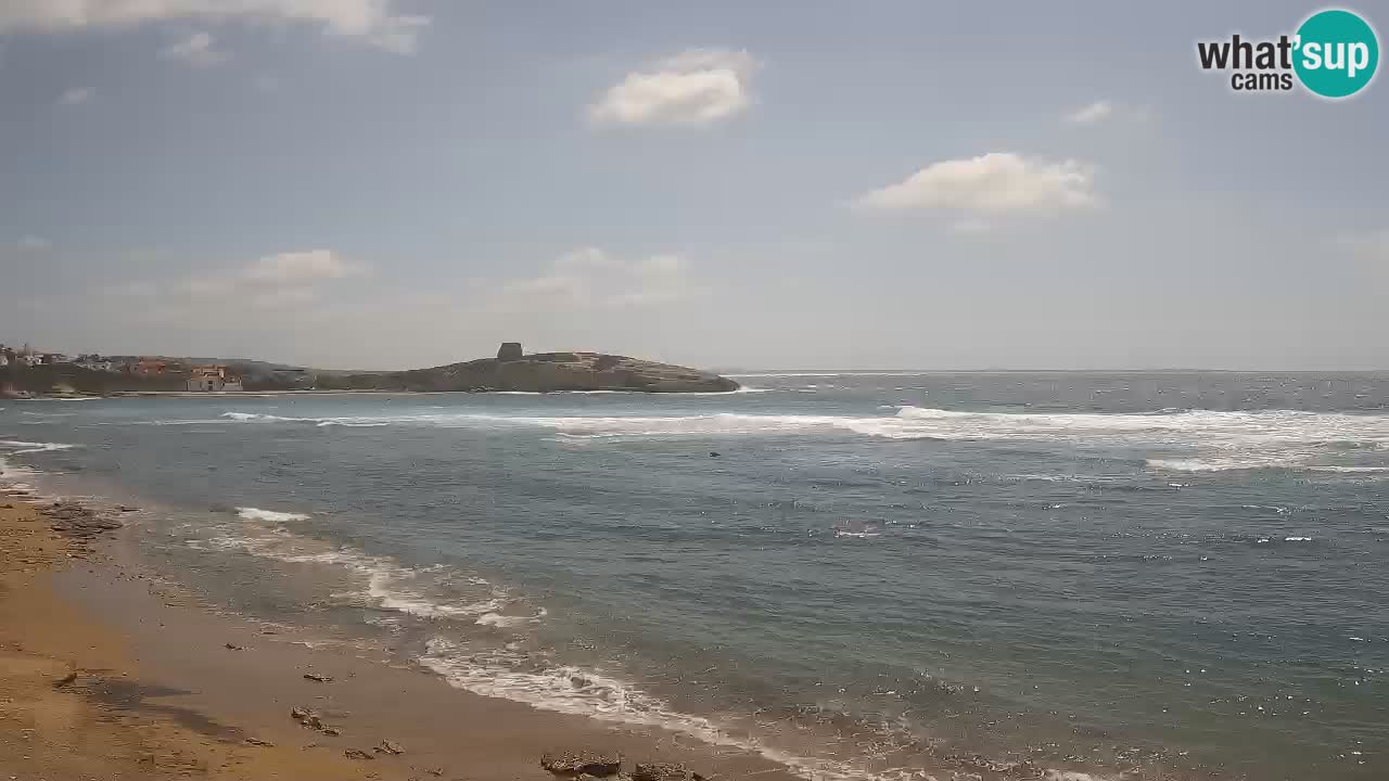 Sarchittu spletna kamera: Neposredni pogledi na osupljive plaže na Sardiniji, Italija