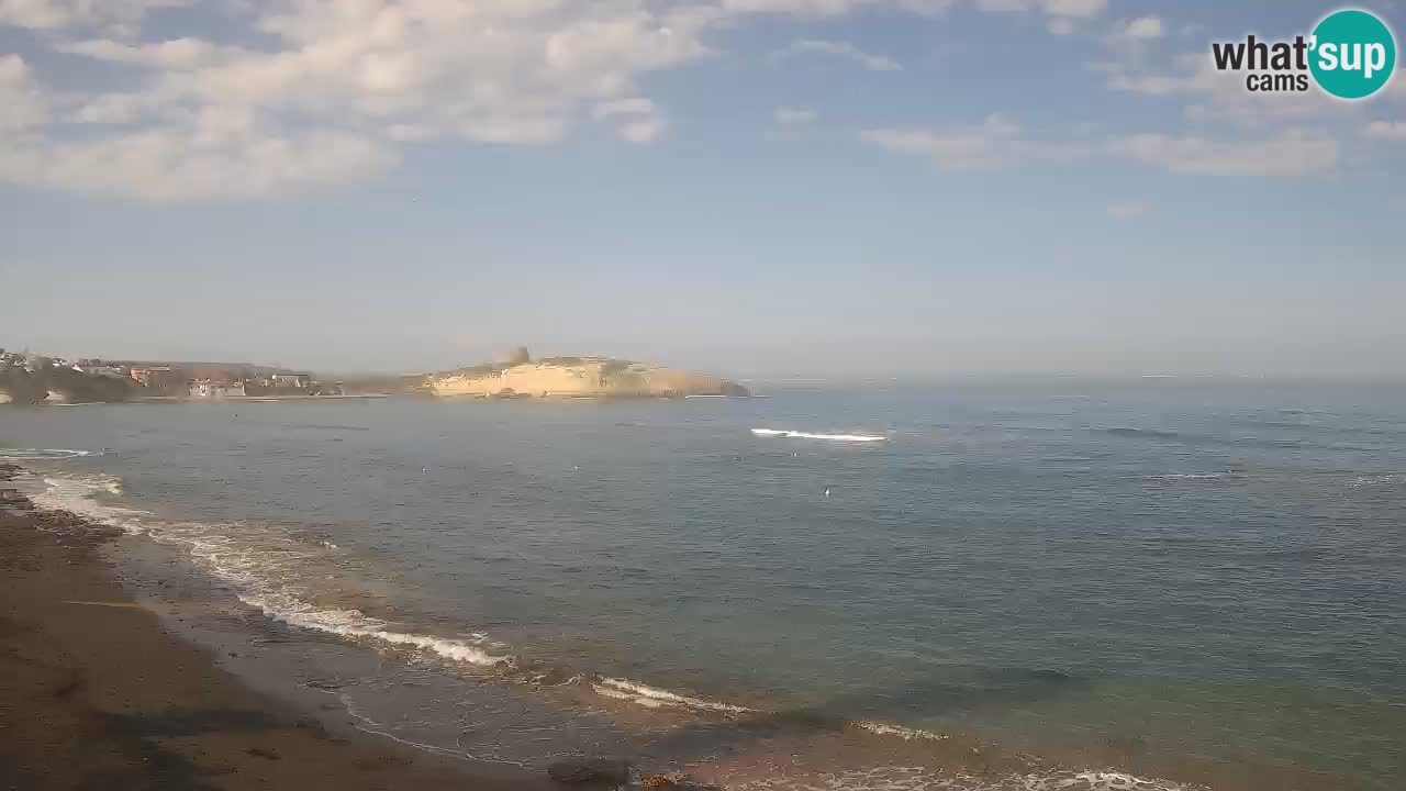 Sarchittu Web kamera: Pogled uživo na prekrasne plaže u Sardiniji, Italija