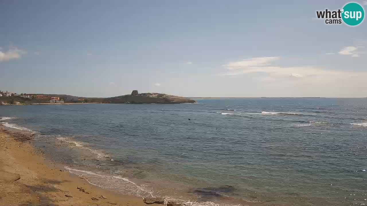 Sarchittu spletna kamera: Neposredni pogledi na osupljive plaže na Sardiniji, Italija
