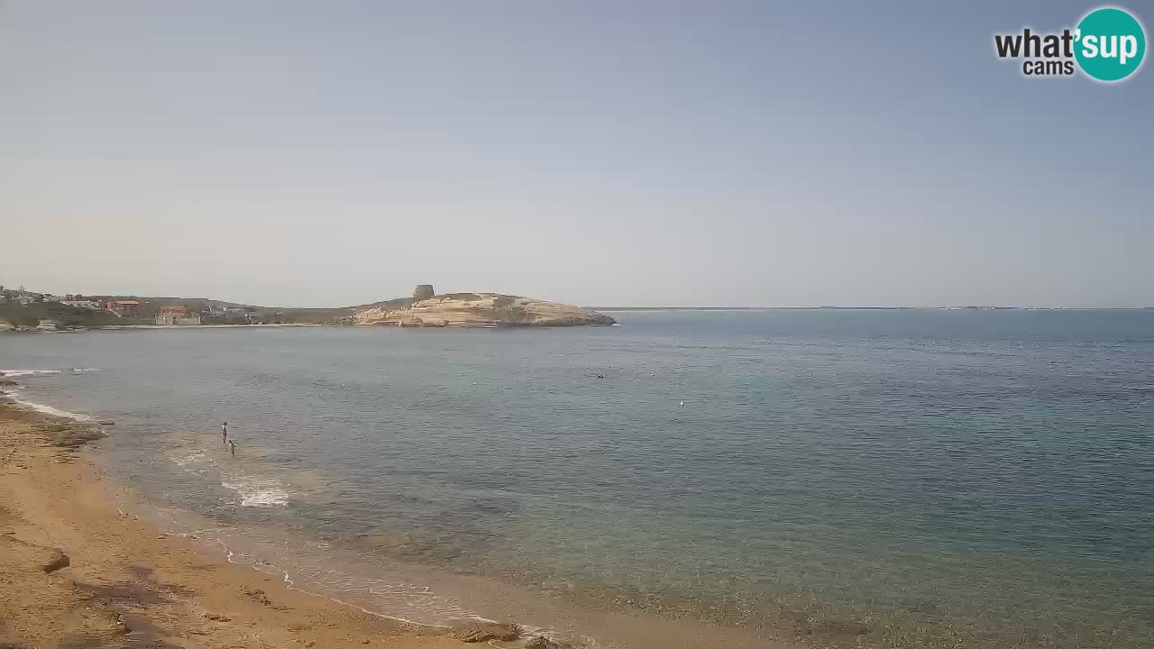 Sarchittu spletna kamera: Neposredni pogledi na osupljive plaže na Sardiniji, Italija