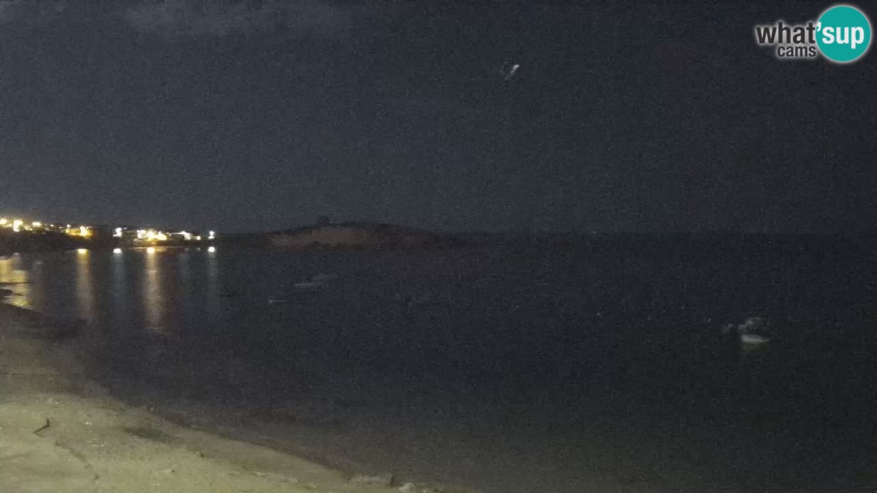 Sarchittu spletna kamera: Neposredni pogledi na osupljive plaže na Sardiniji, Italija