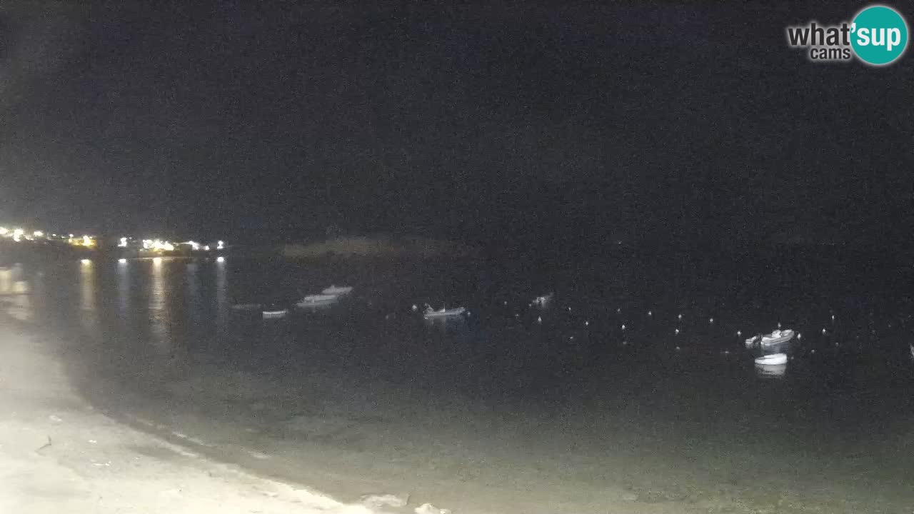 Sarchittu spletna kamera: Neposredni pogledi na osupljive plaže na Sardiniji, Italija