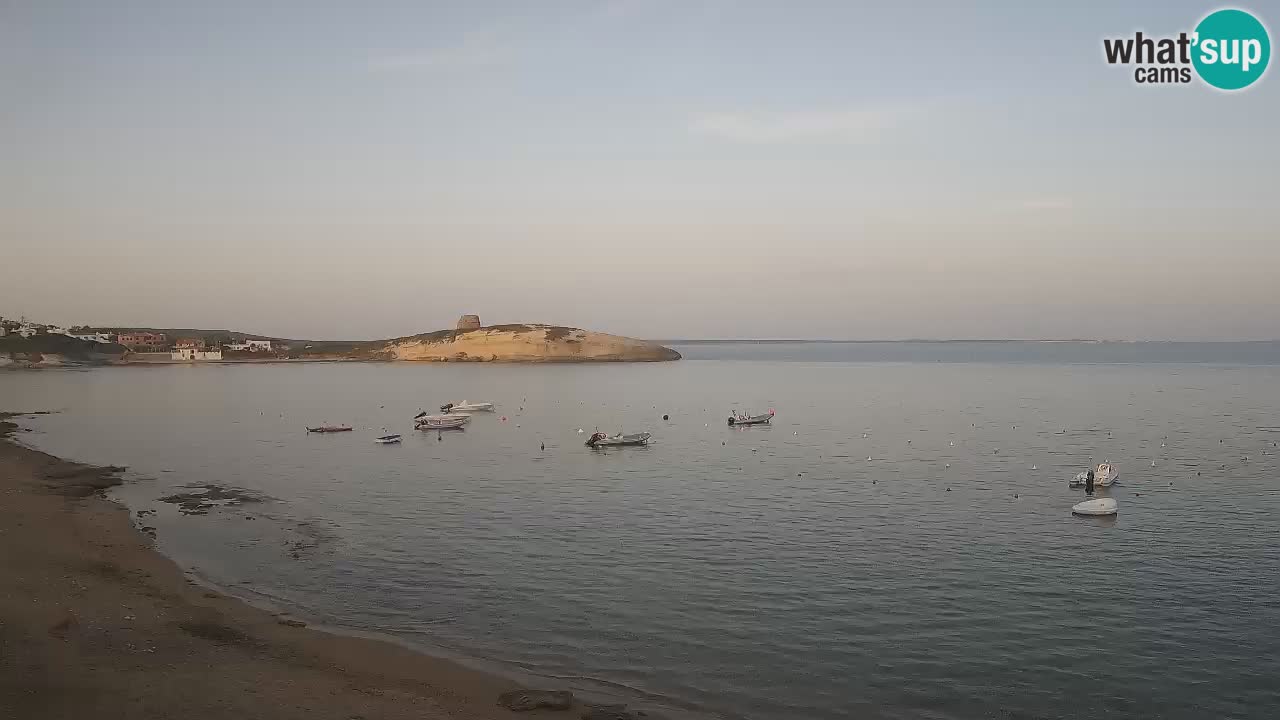 Sarchittu spletna kamera: Neposredni pogledi na osupljive plaže na Sardiniji, Italija