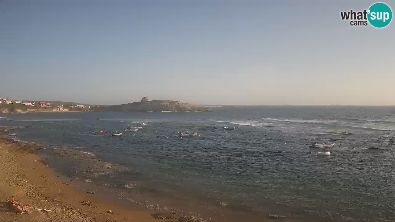 Sarchittu spletna kamera: Neposredni pogledi na osupljive plaže na Sardiniji, Italija
