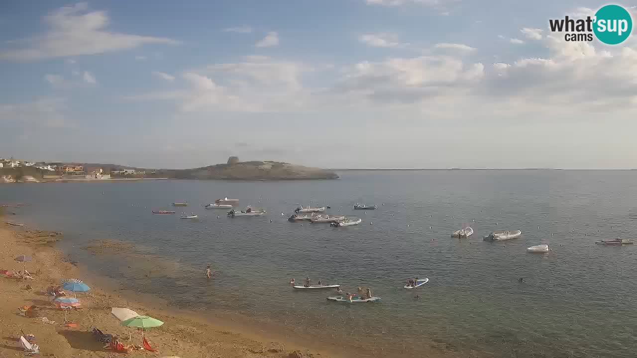 Sarchittu spletna kamera: Neposredni pogledi na osupljive plaže na Sardiniji, Italija