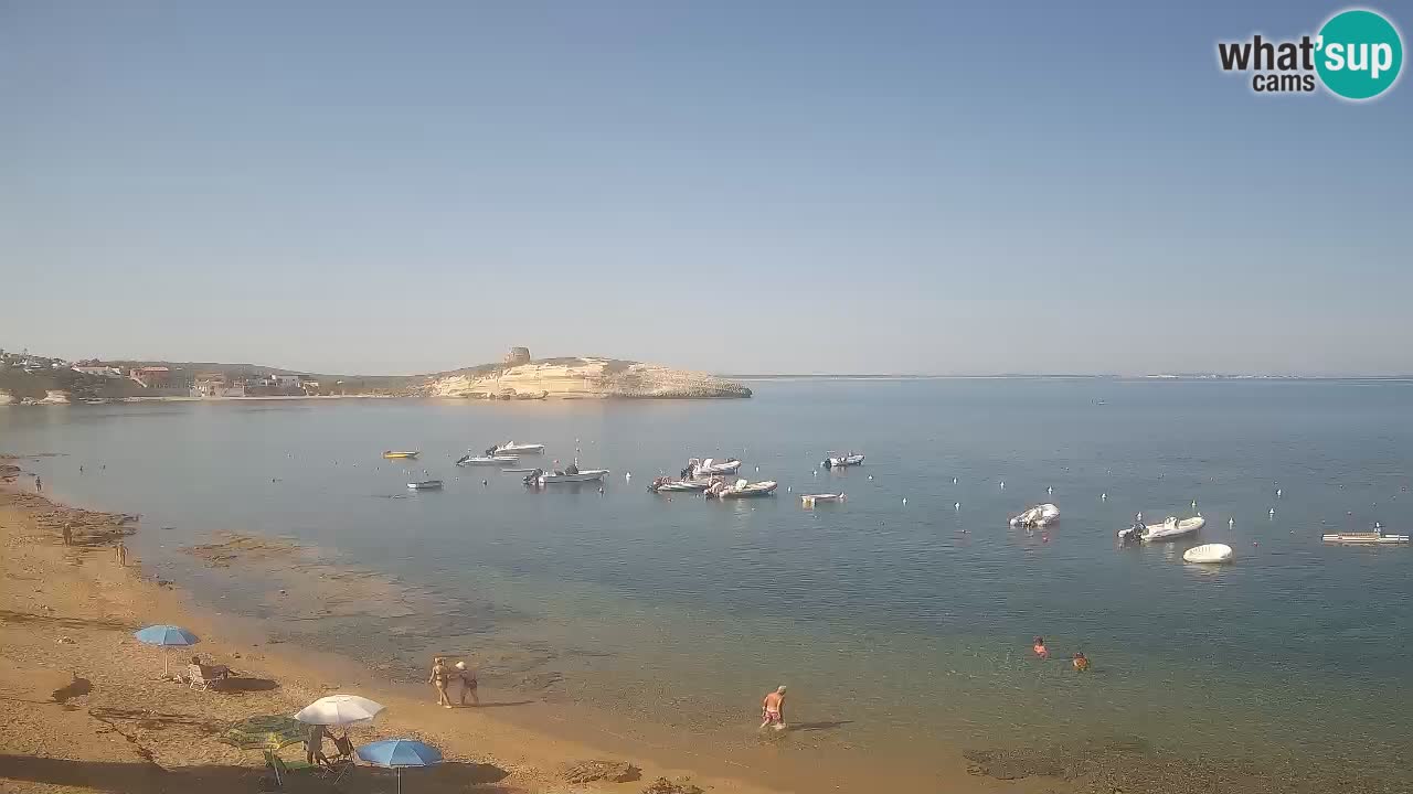 Sarchittu Web kamera: Pogled uživo na prekrasne plaže u Sardiniji, Italija