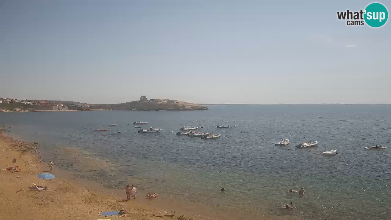 Sarchittu spletna kamera: Neposredni pogledi na osupljive plaže na Sardiniji, Italija