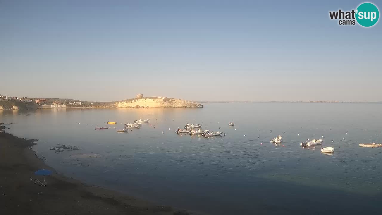 Sarchittu spletna kamera: Neposredni pogledi na osupljive plaže na Sardiniji, Italija