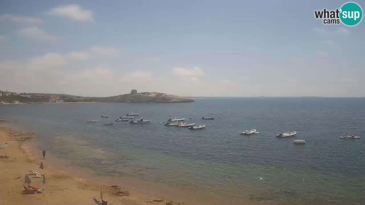 Sarchittu spletna kamera: Neposredni pogledi na osupljive plaže na Sardiniji, Italija