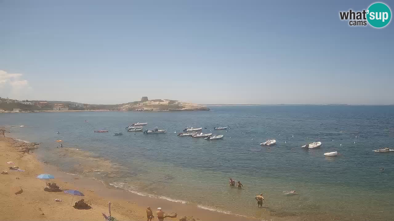Sarchittu spletna kamera: Neposredni pogledi na osupljive plaže na Sardiniji, Italija