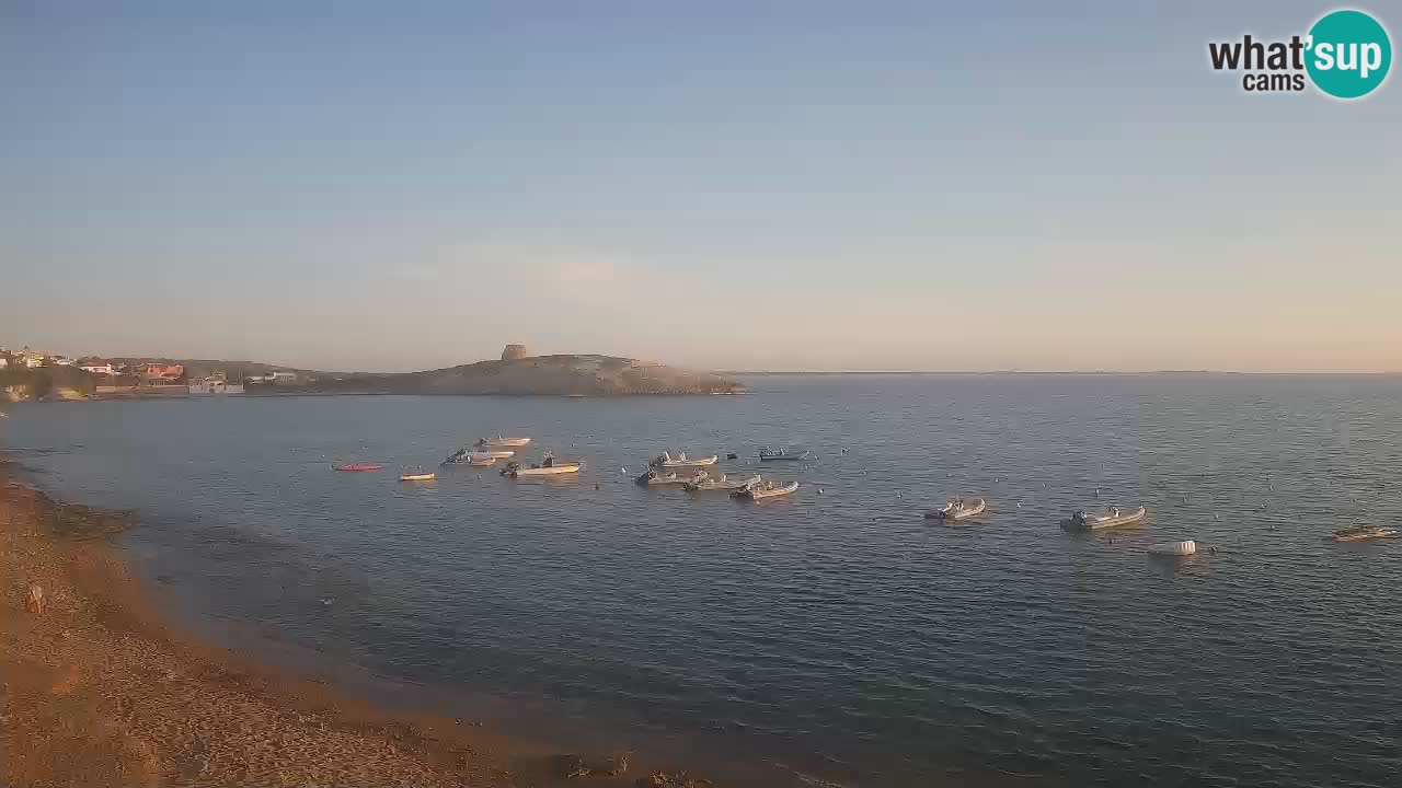 Sarchittu spletna kamera: Neposredni pogledi na osupljive plaže na Sardiniji, Italija