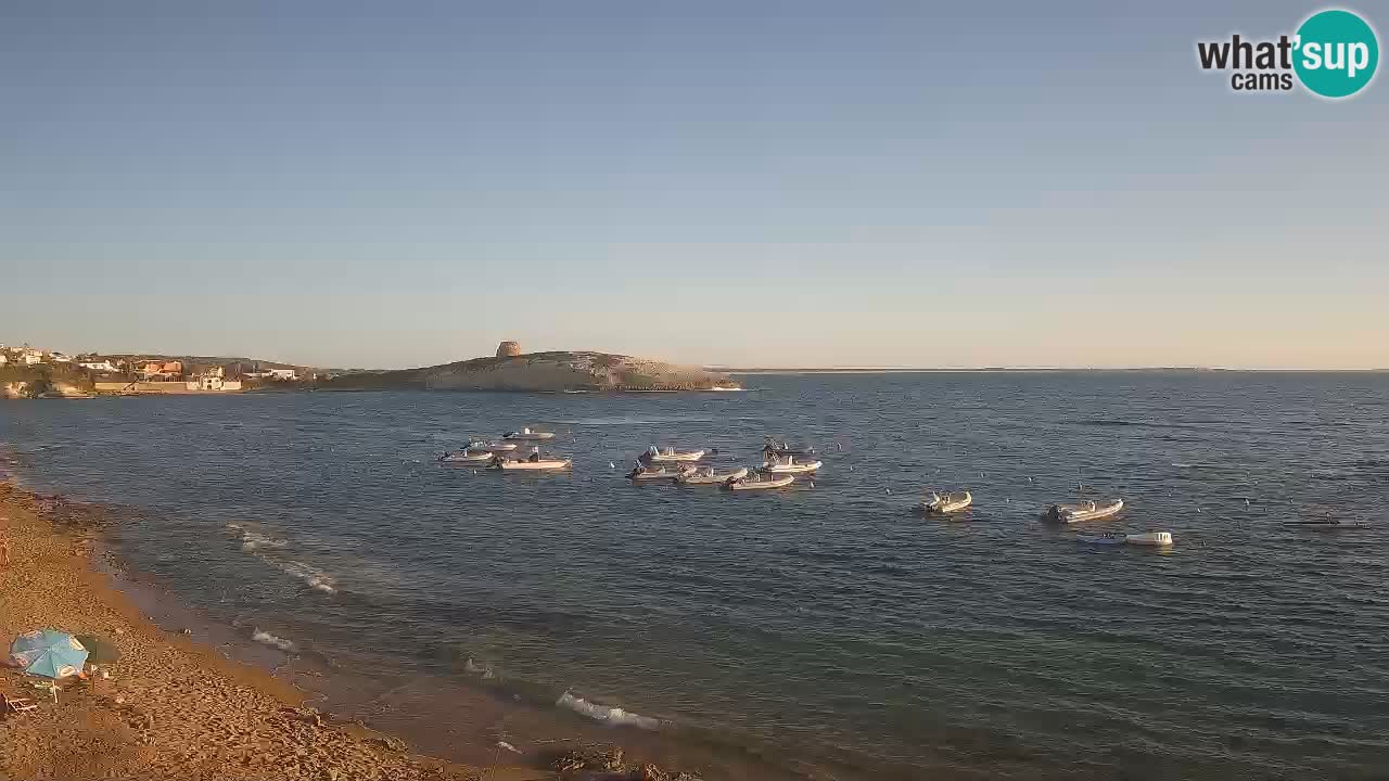Sarchittu spletna kamera: Neposredni pogledi na osupljive plaže na Sardiniji, Italija