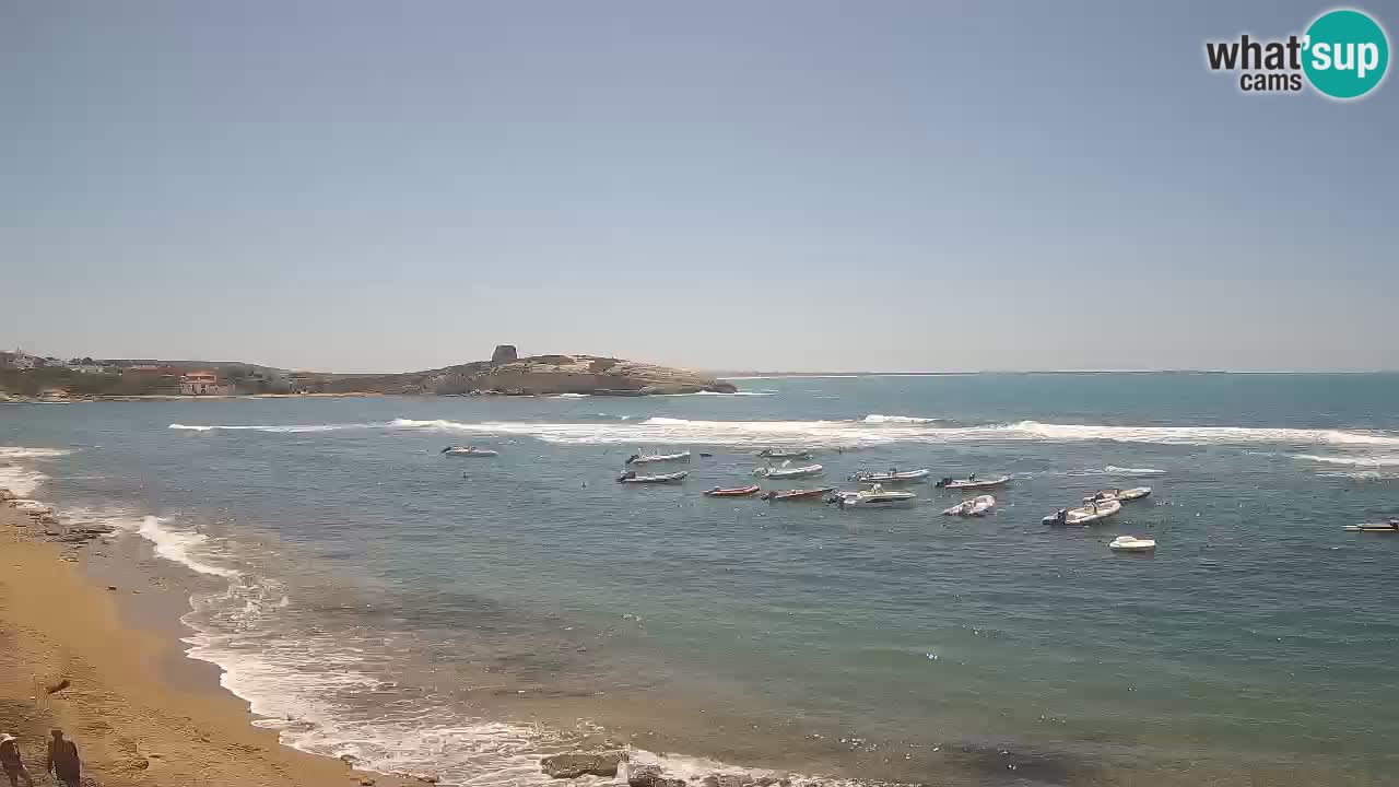 Sarchittu spletna kamera: Neposredni pogledi na osupljive plaže na Sardiniji, Italija