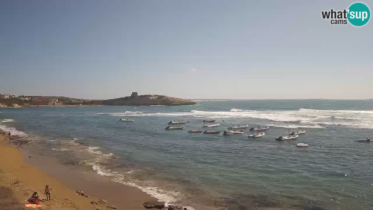 Sarchittu spletna kamera: Neposredni pogledi na osupljive plaže na Sardiniji, Italija