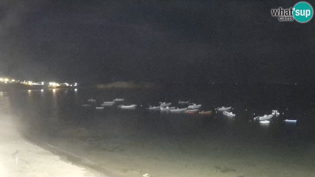 Sarchittu spletna kamera: Neposredni pogledi na osupljive plaže na Sardiniji, Italija