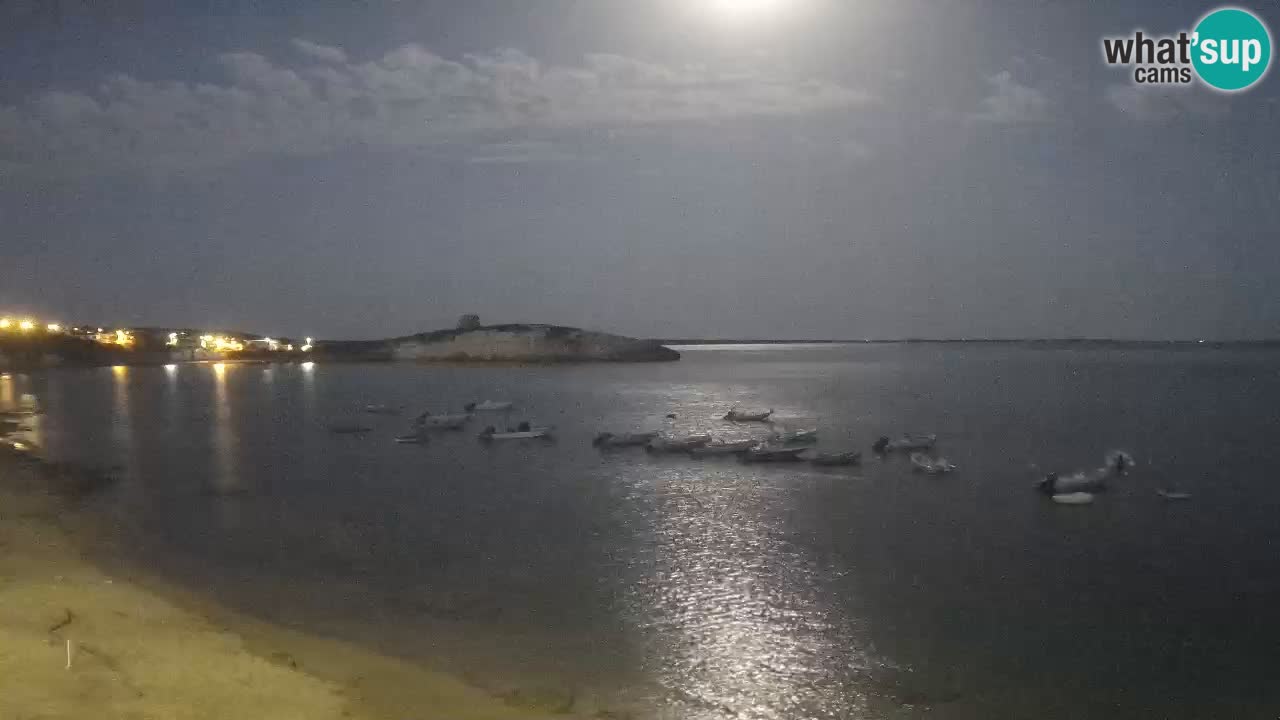 Sarchittu Web kamera: Pogled uživo na prekrasne plaže u Sardiniji, Italija