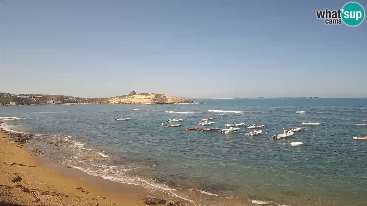 Sarchittu Web kamera: Pogled uživo na prekrasne plaže u Sardiniji, Italija