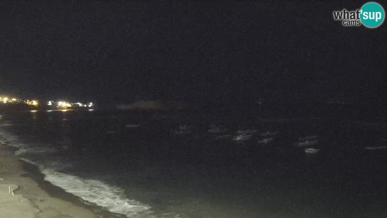 Sarchittu Web kamera: Pogled uživo na prekrasne plaže u Sardiniji, Italija