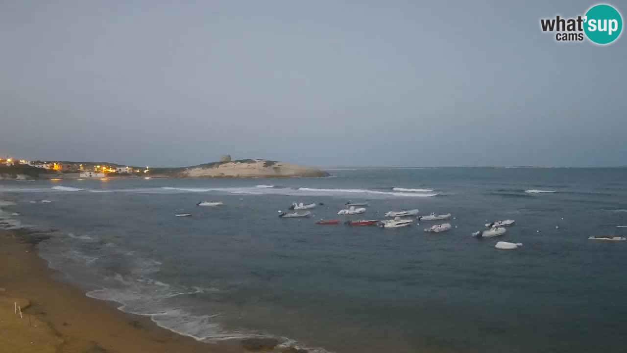 Sarchittu spletna kamera: Neposredni pogledi na osupljive plaže na Sardiniji, Italija