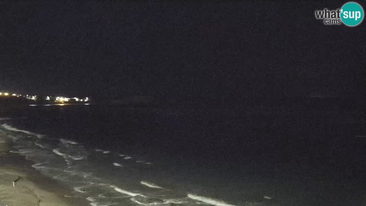 Sarchittu spletna kamera: Neposredni pogledi na osupljive plaže na Sardiniji, Italija