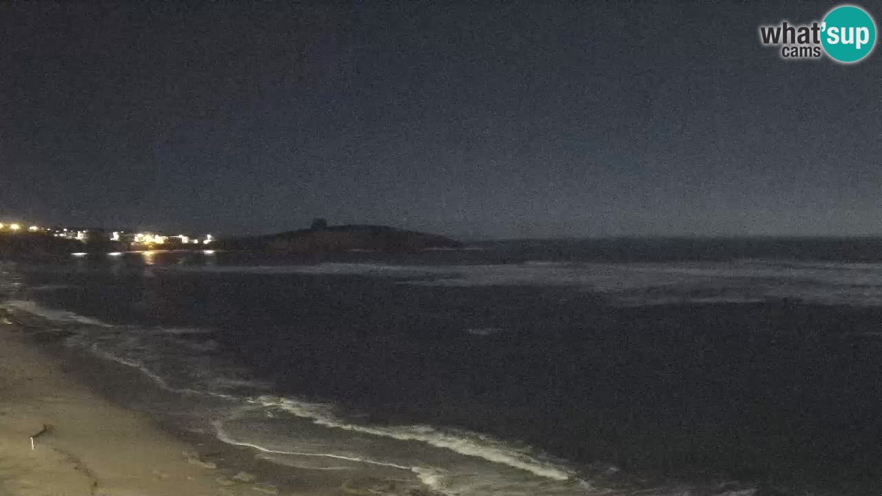 Sarchittu spletna kamera: Neposredni pogledi na osupljive plaže na Sardiniji, Italija