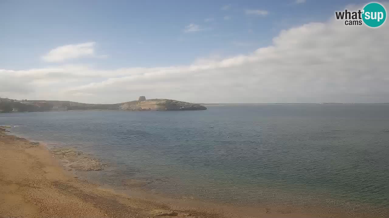 Sarchittu spletna kamera: Neposredni pogledi na osupljive plaže na Sardiniji, Italija