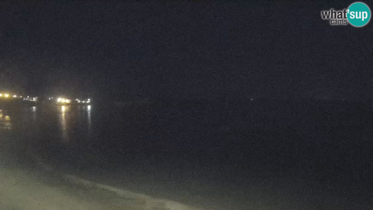 Sarchittu spletna kamera: Neposredni pogledi na osupljive plaže na Sardiniji, Italija