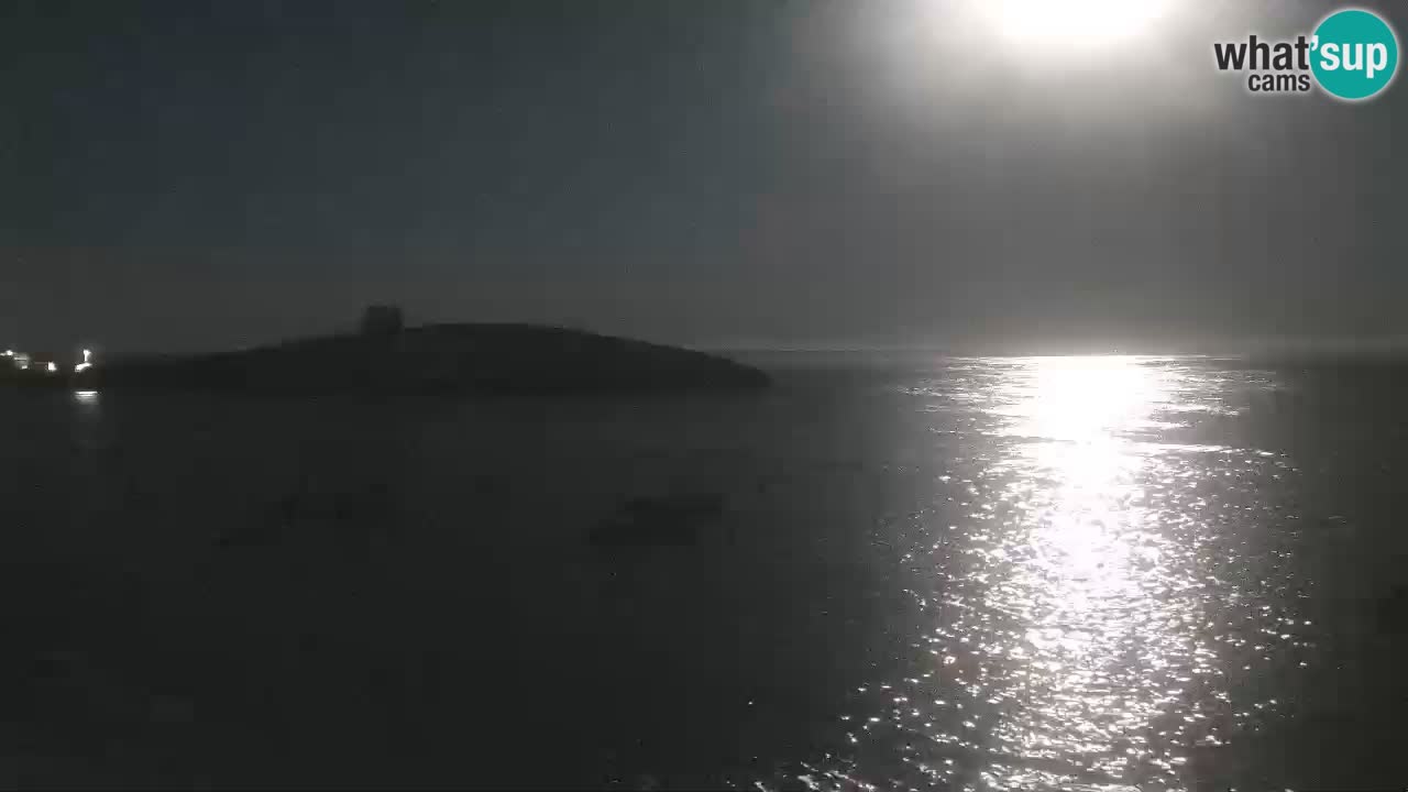 Sarchittu spletna kamera: Neposredni pogledi na osupljive plaže na Sardiniji, Italija