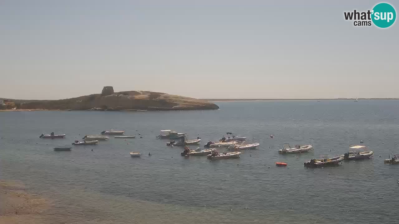 Sarchittu spletna kamera: Neposredni pogledi na osupljive plaže na Sardiniji, Italija