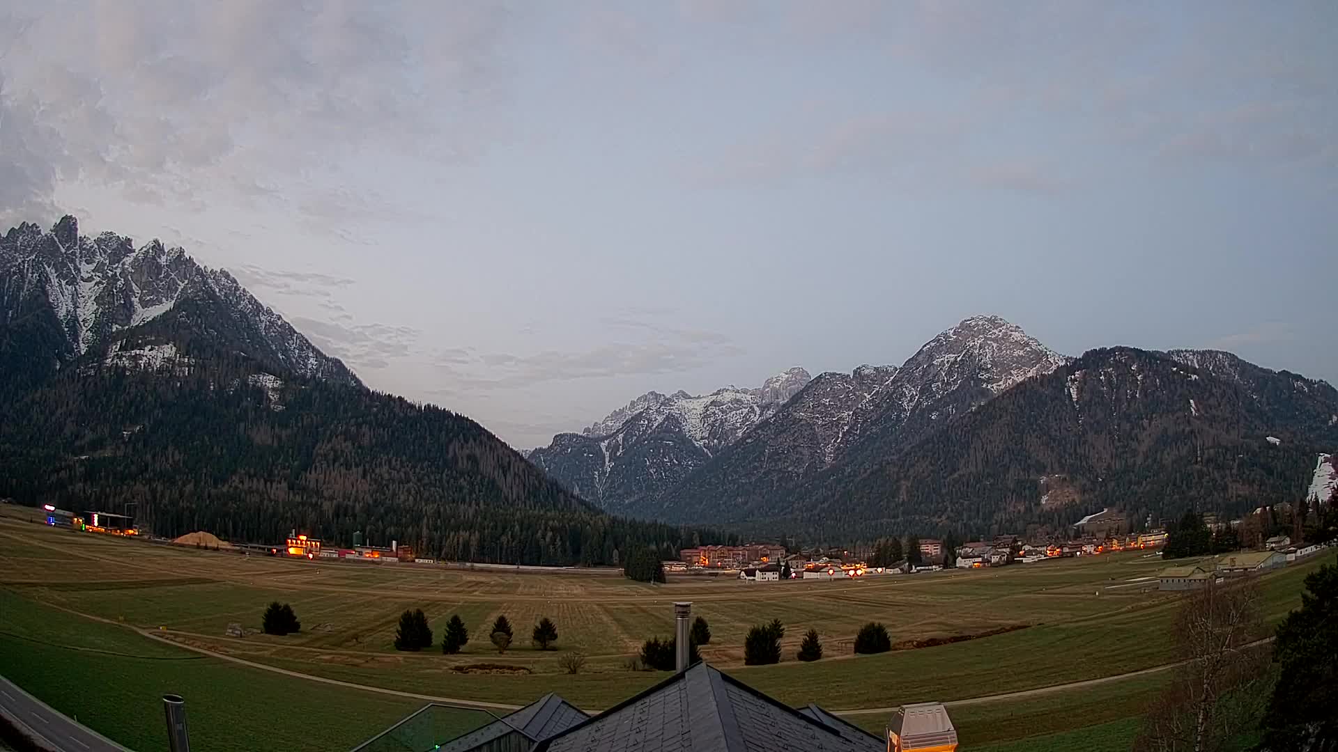 Webcam Toblach Dolomites – Vue depuis l’Hôtel Rosengarten