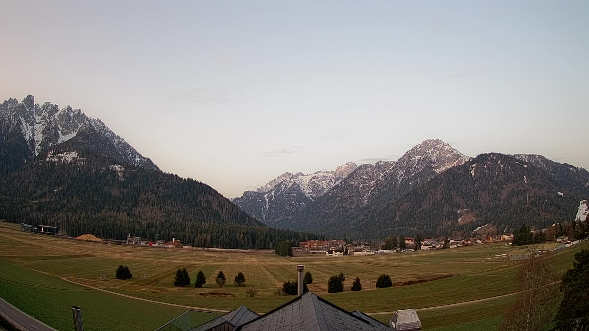 Webcam Toblach Dolomiten – Blick vom Hotel Rosengarten