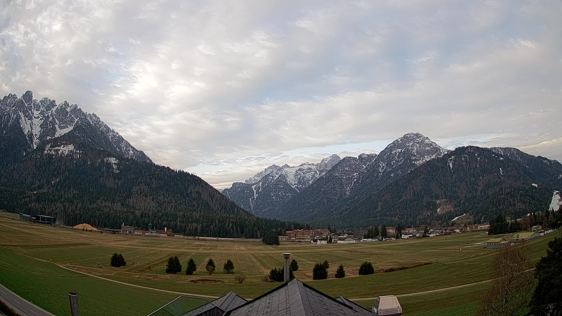 Webcam Toblach Dolomitas – Vista desde el Hotel Rosengarten