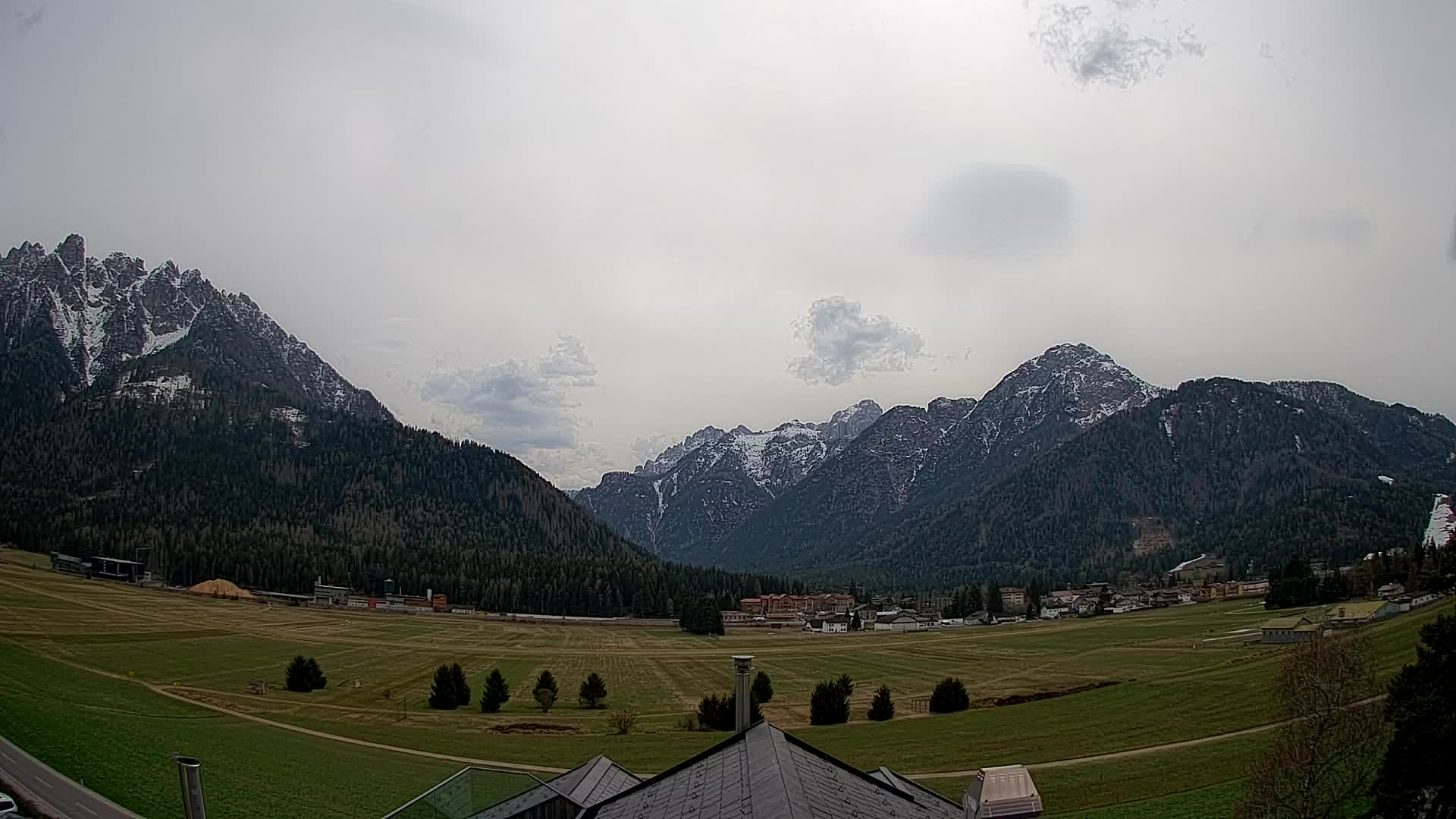 Webcam Toblach Dolomiten – Blick vom Hotel Rosengarten