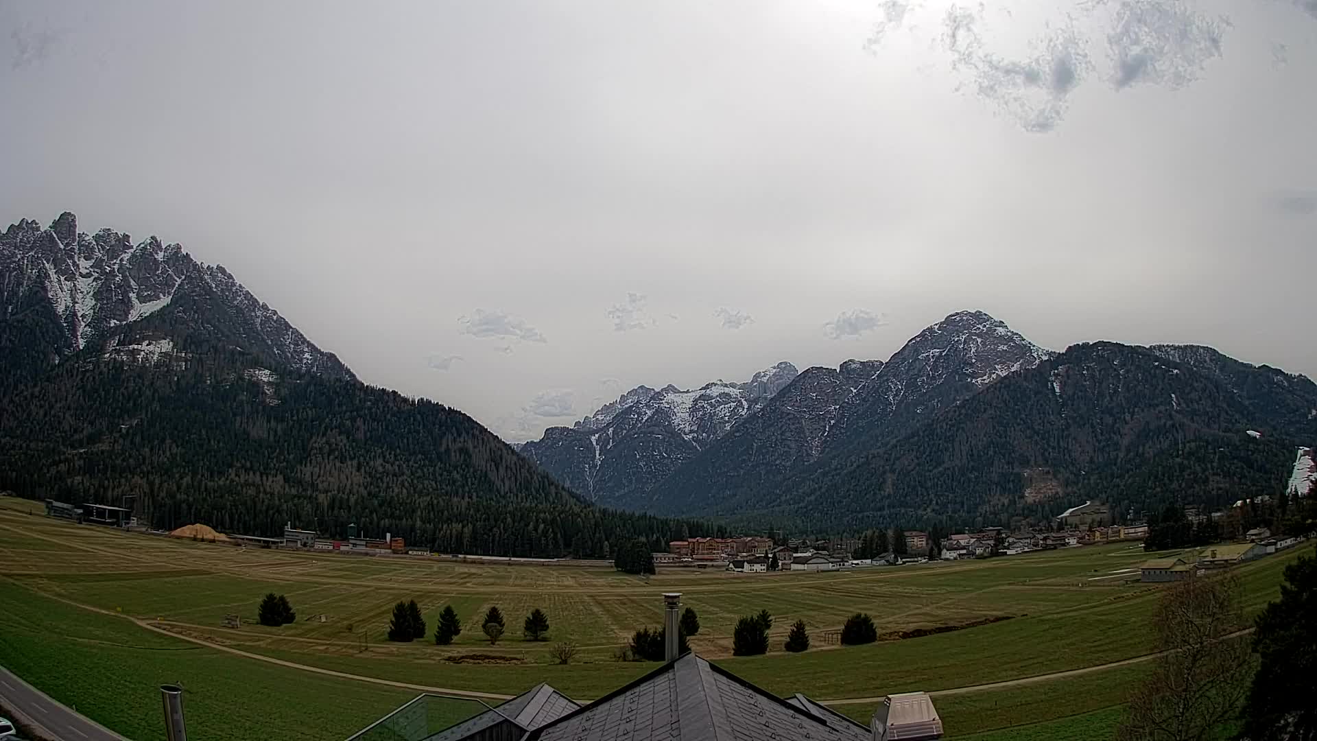 Webcam Toblach Dolomitas – Vista desde el Hotel Rosengarten