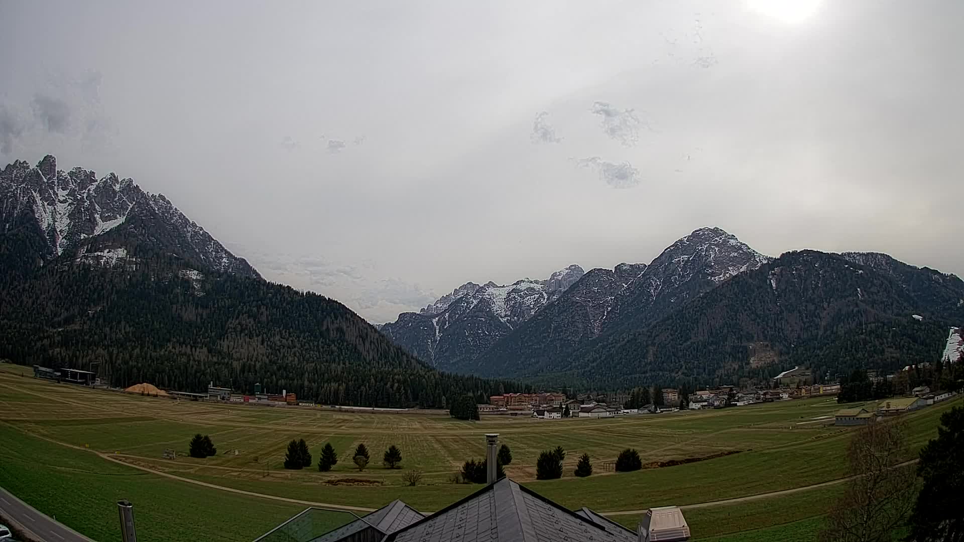 Webcam Dobbiaco Dolomiti – Vista dall’Hotel Rosengarten