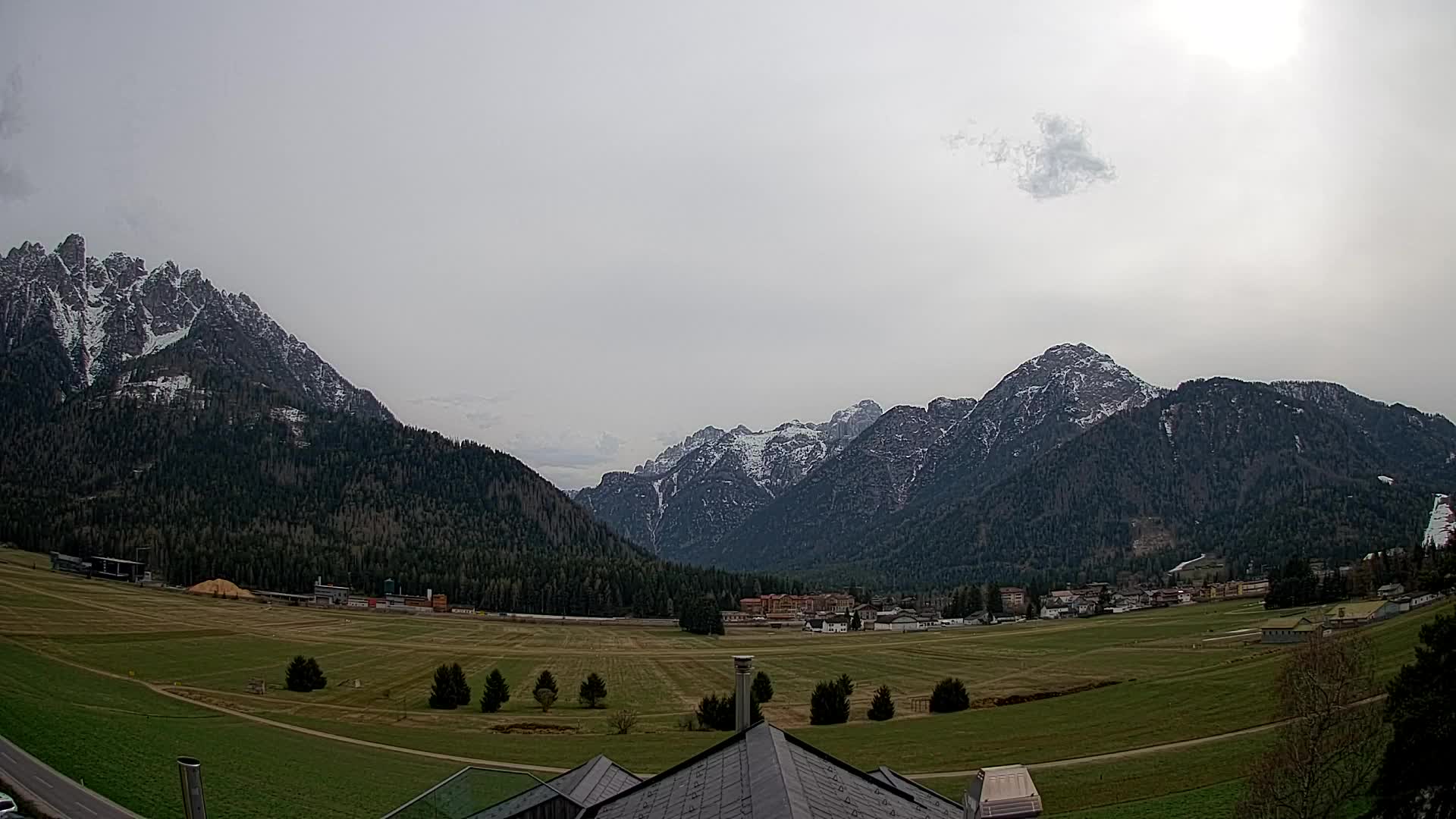Webcam Toblach Dolomiten – Blick vom Hotel Rosengarten