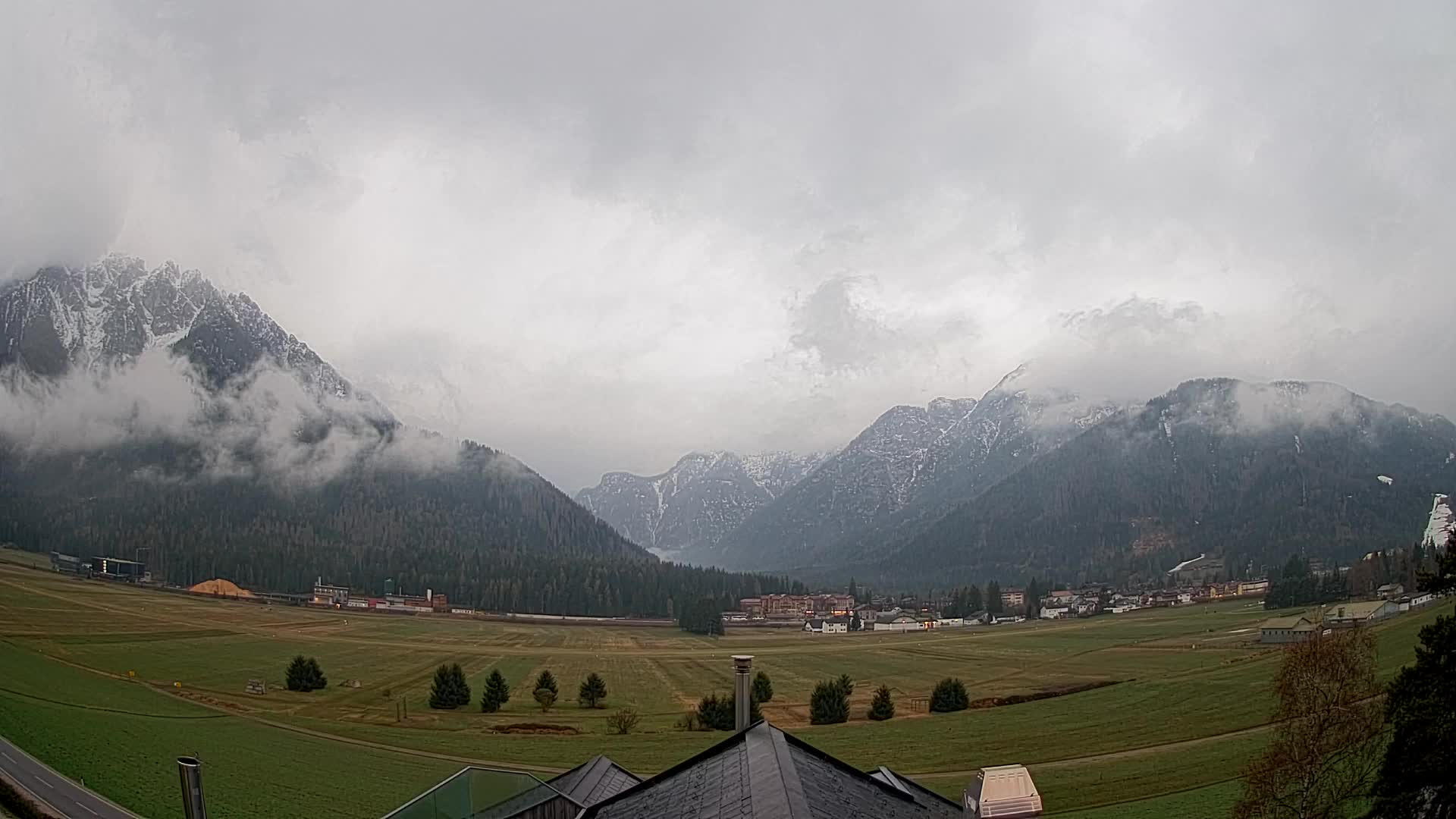 Webcam Toblach Dolomitas – Vista desde el Hotel Rosengarten