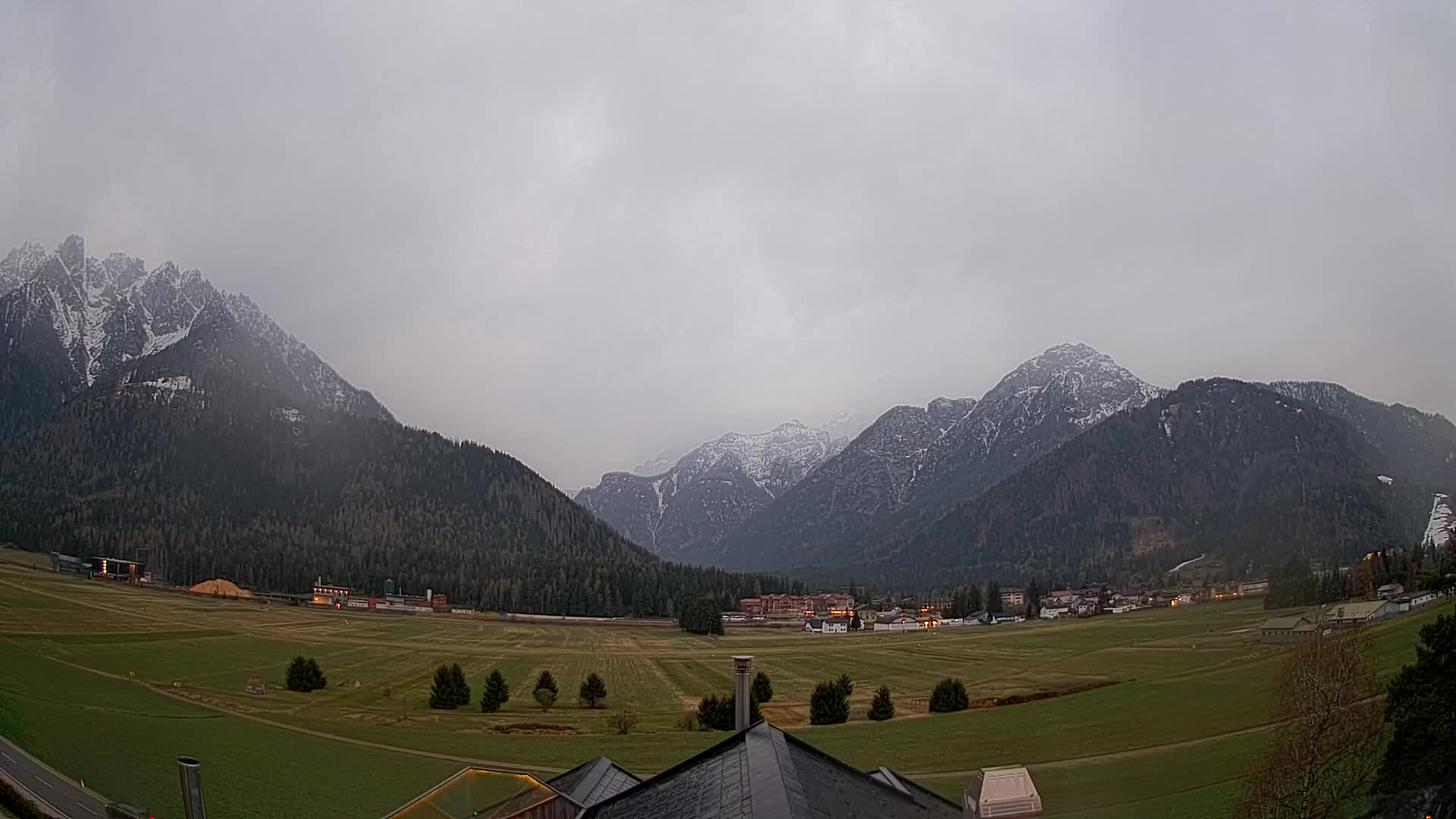 Webcam Toblach Dolomitas – Vista desde el Hotel Rosengarten