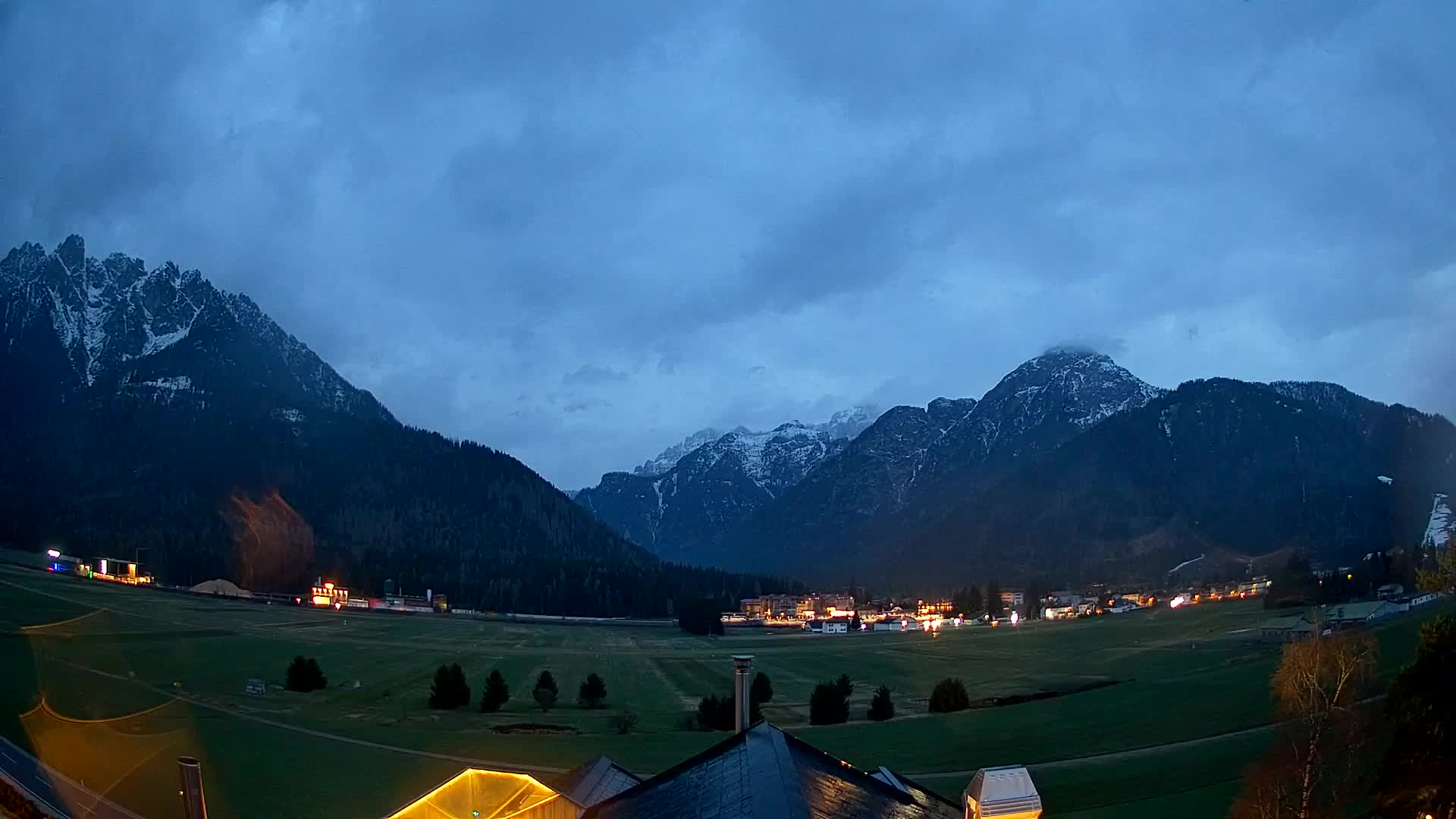 Webcam Toblach Dolomiten – Blick vom Hotel Rosengarten