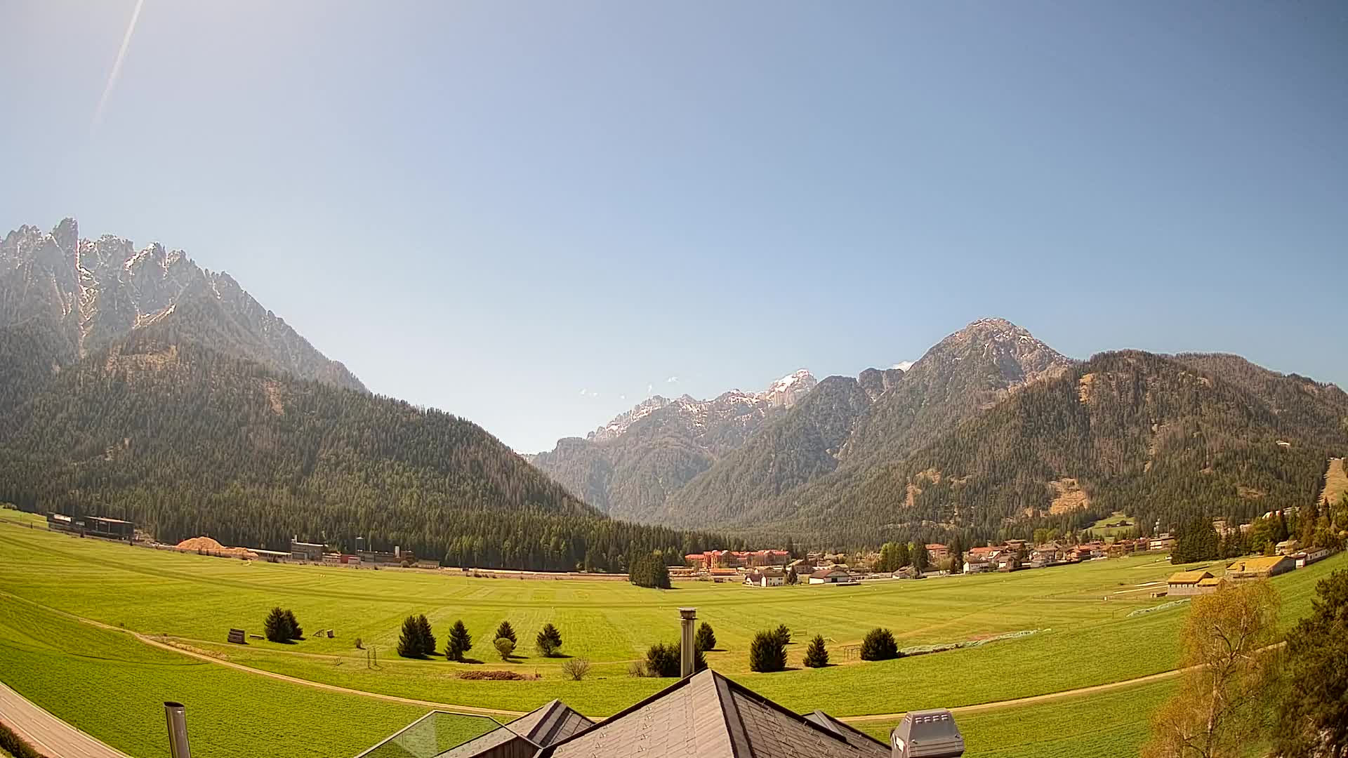 Webcam Dobbiaco Dolomiti – Vista dall’Hotel Rosengarten
