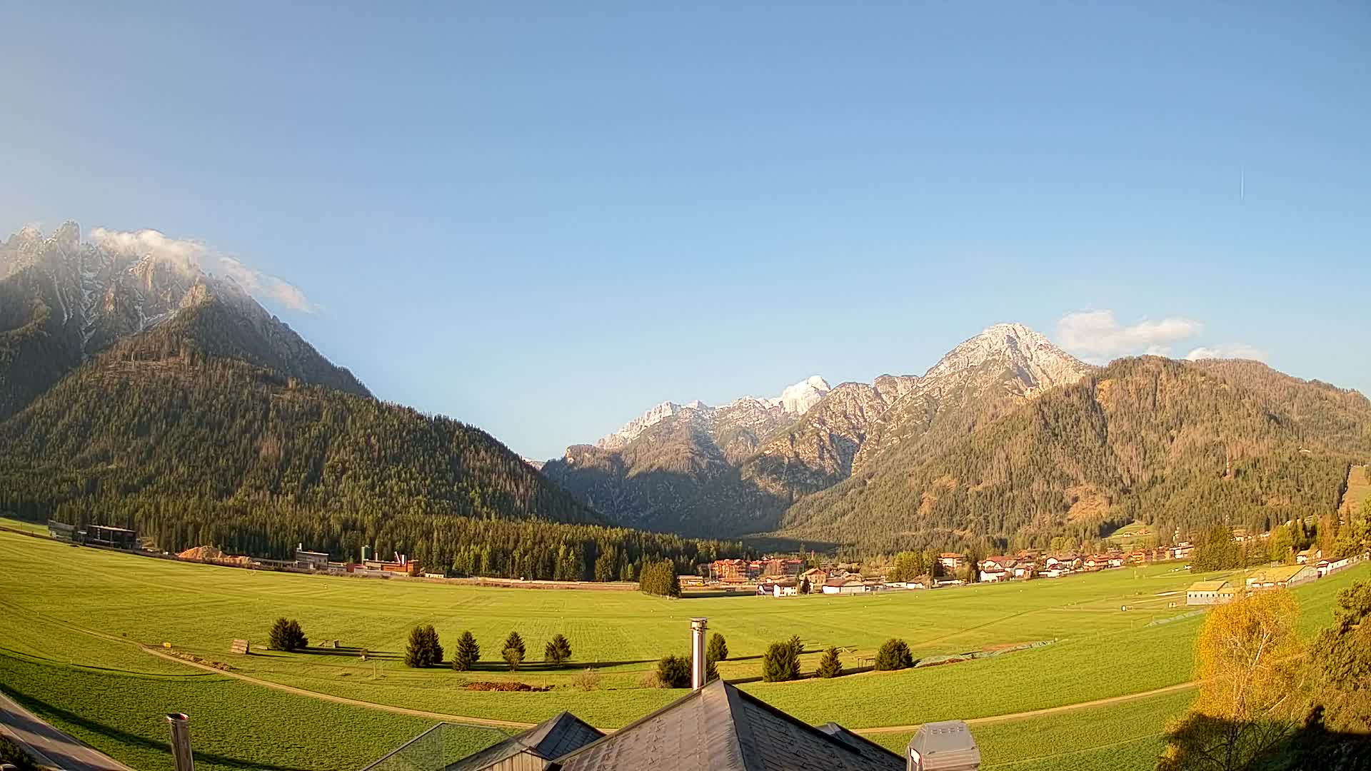 Webcam Toblach Dolomiten – Blick vom Hotel Rosengarten